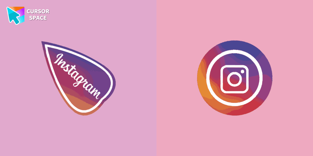 Instagram cursor